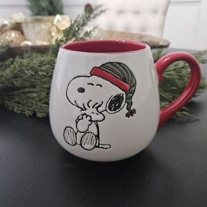 Peanuts Holiday Mug - Snoopy & Woodstock
